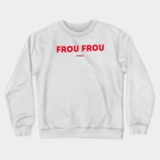 Frou Frou Details Crewneck Sweatshirt